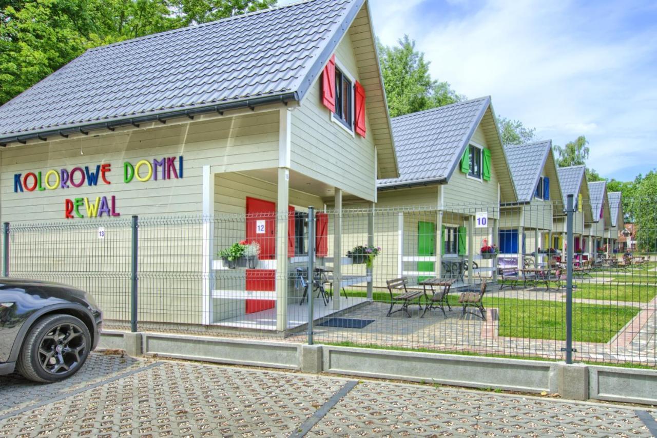 Kolorowe Domki Rewal, 200M Do Plazy, Morza Uwielbiany Przez Rodziny Z Dziecmi Exteriér fotografie